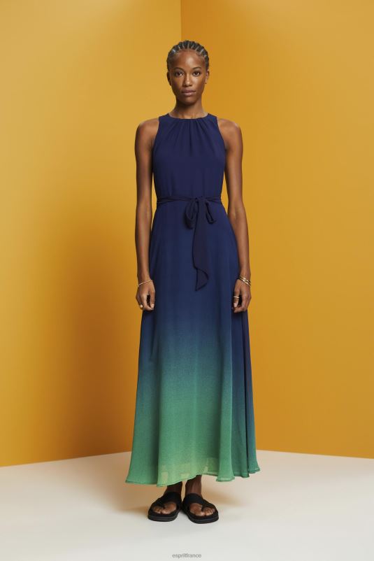 Esprit robe bleu marine best sale