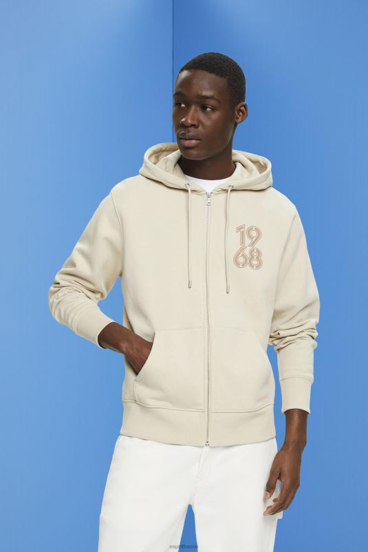 sweats et sweats a capuche taupe clair Hommes Esprit sweat a capuche zippe sur toute la longueur 0R2D635 0R2D635 Esprit France Jamais conventionnel Esprit vetement Un sentiment de joie